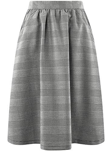 oodji Ultra Women's A-Line Skirt with Pockets - Image 7