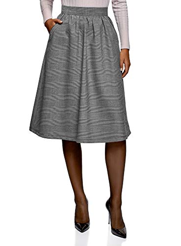 oodji Ultra Women's A-Line Skirt with Pockets