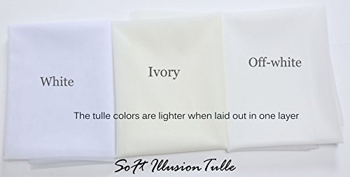 BEAUTELICATE Bridal Wedding Veil 2T Trailing Long Cut Edge with Comb White Ivory Off-white - Image 4